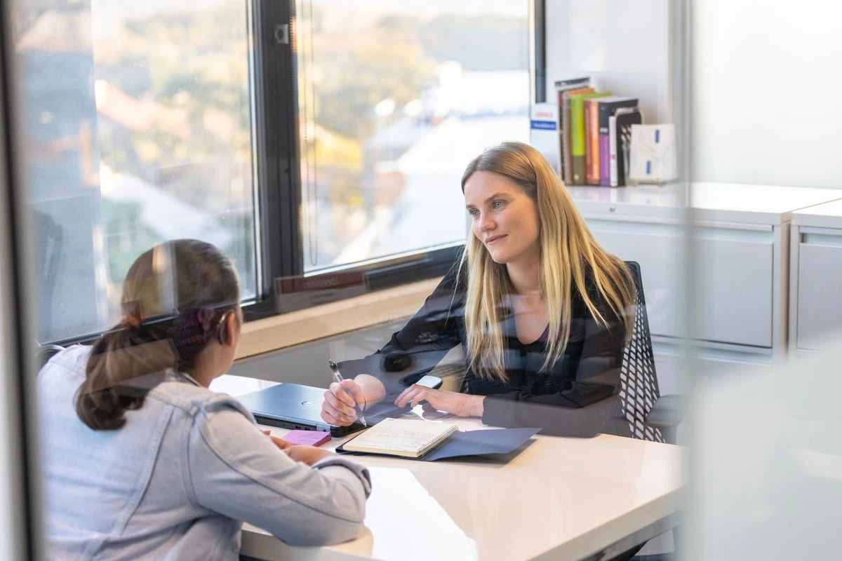 Coaching session with founders
