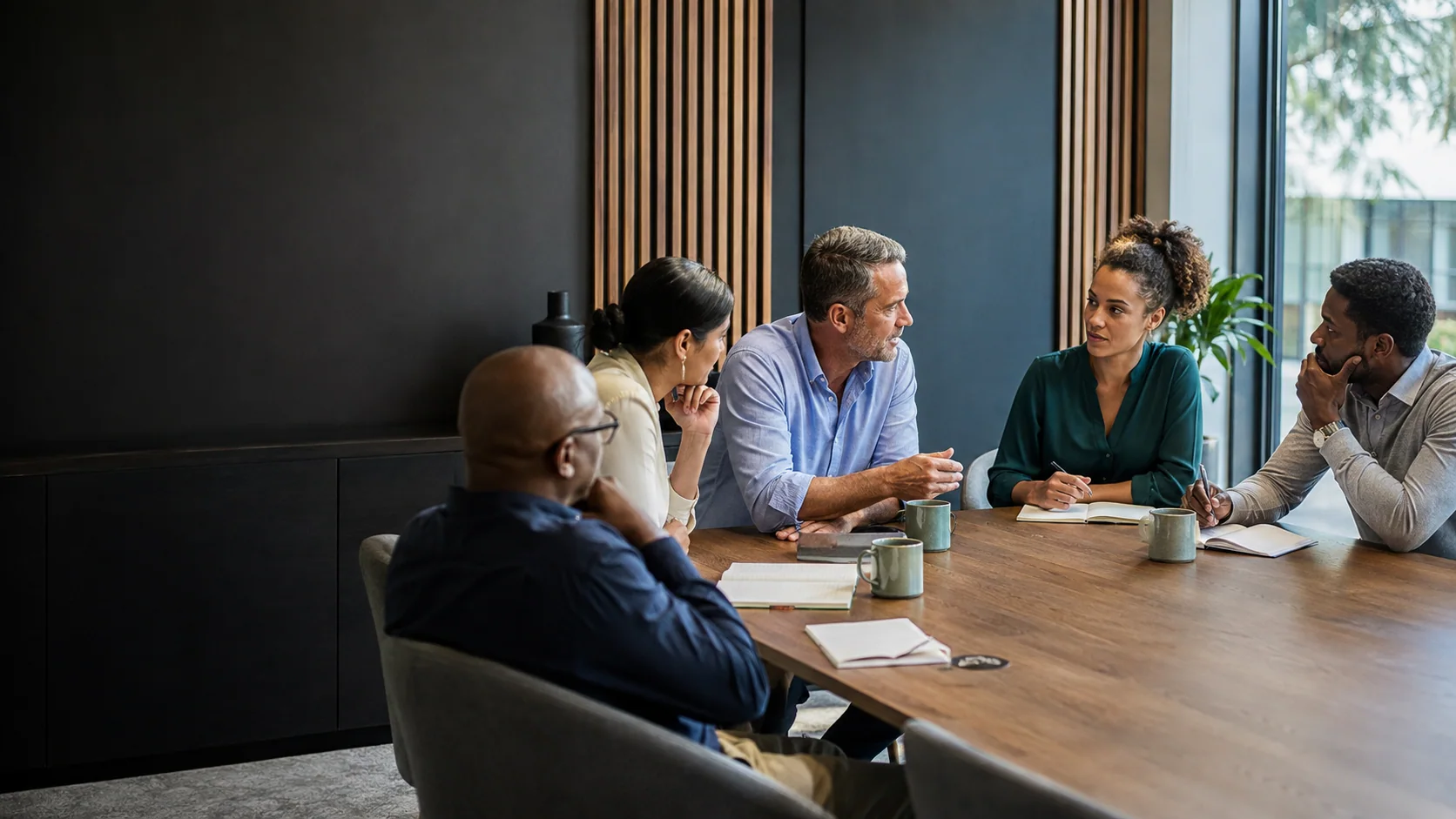 Illustrative founder and leadership team conversation
